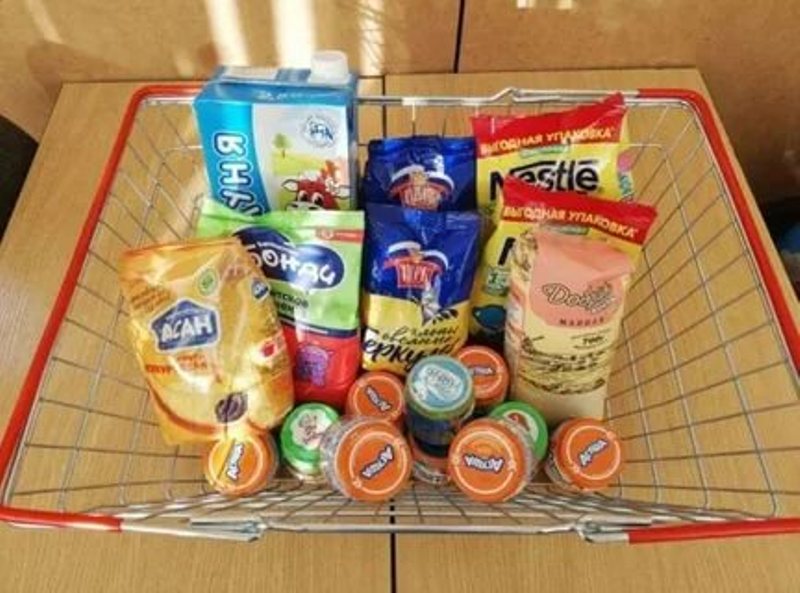 Продукты и бытовая химия – детям