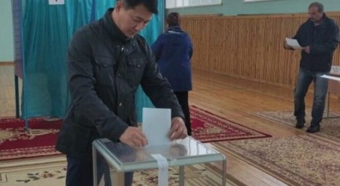 Голосование лисаковцев на референдуме