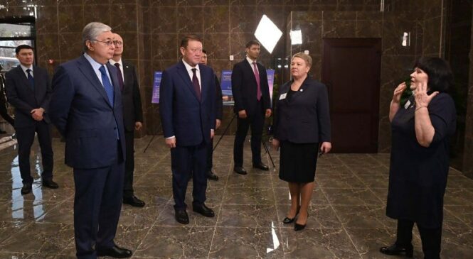 Глава государства посетил Лисаковск