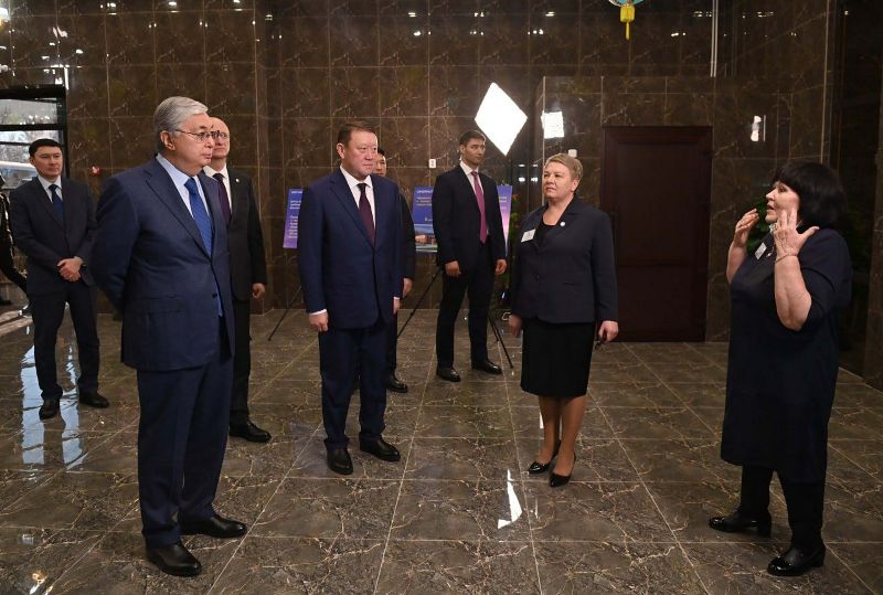 Глава государства посетил Лисаковск