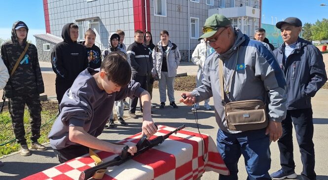 Соревнования для юных защитников