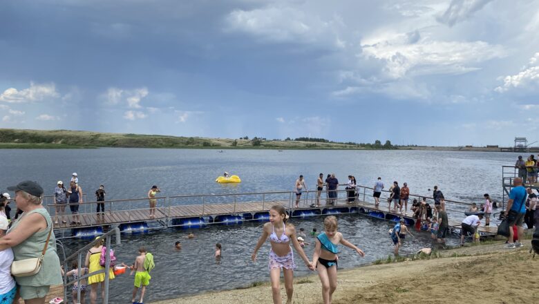 Лисаковск окрасился в яркие краски