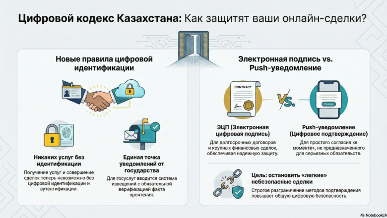 Использование ЭЦП и push-уведомлений разграничены Цифровым кодексом